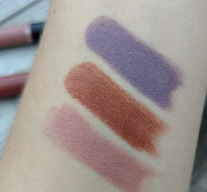 top to bottom: Galaxy Grey, Toast and Butter, Driftwood